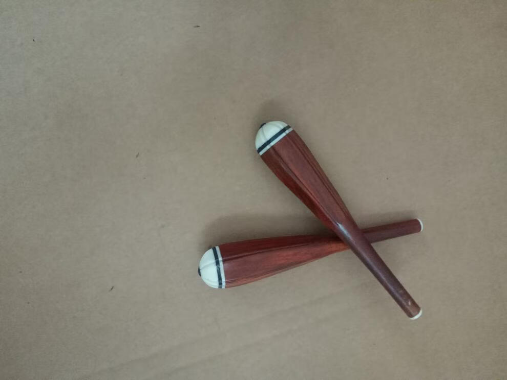 红檀紫檀黑檀红花梨手工打磨琴轴厂家直销二胡琴轴紫檀螺纹一对