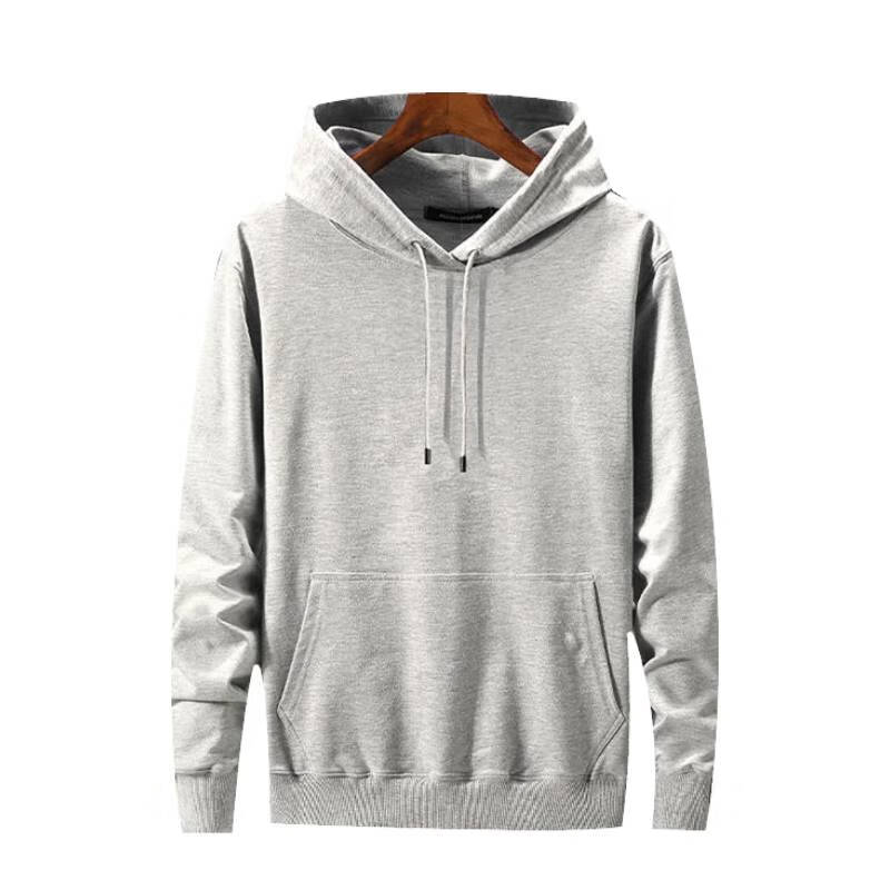 大考同款衣服吴家俊荣梓杉同款衣服灰色连帽卫衣男女款套头宽松纯色