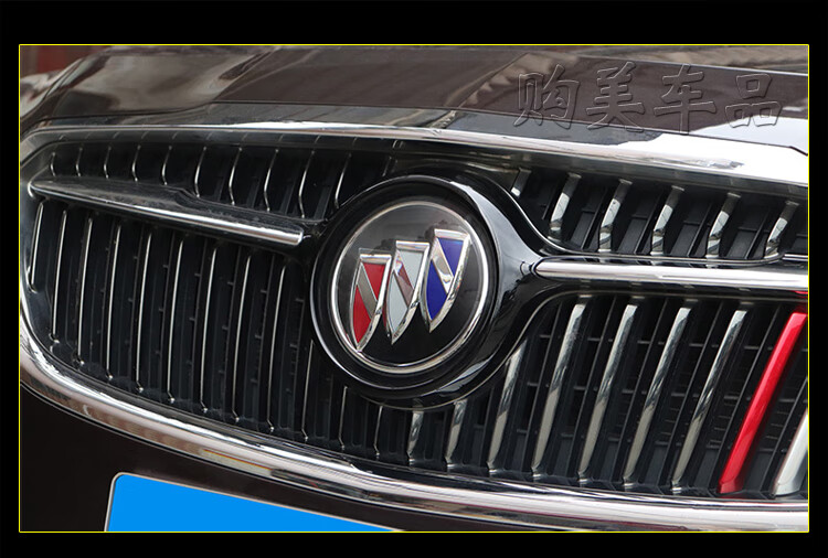 购美别克1420款昂科威车标防尘盖汽车改装专用透明防护罩标志装饰贴