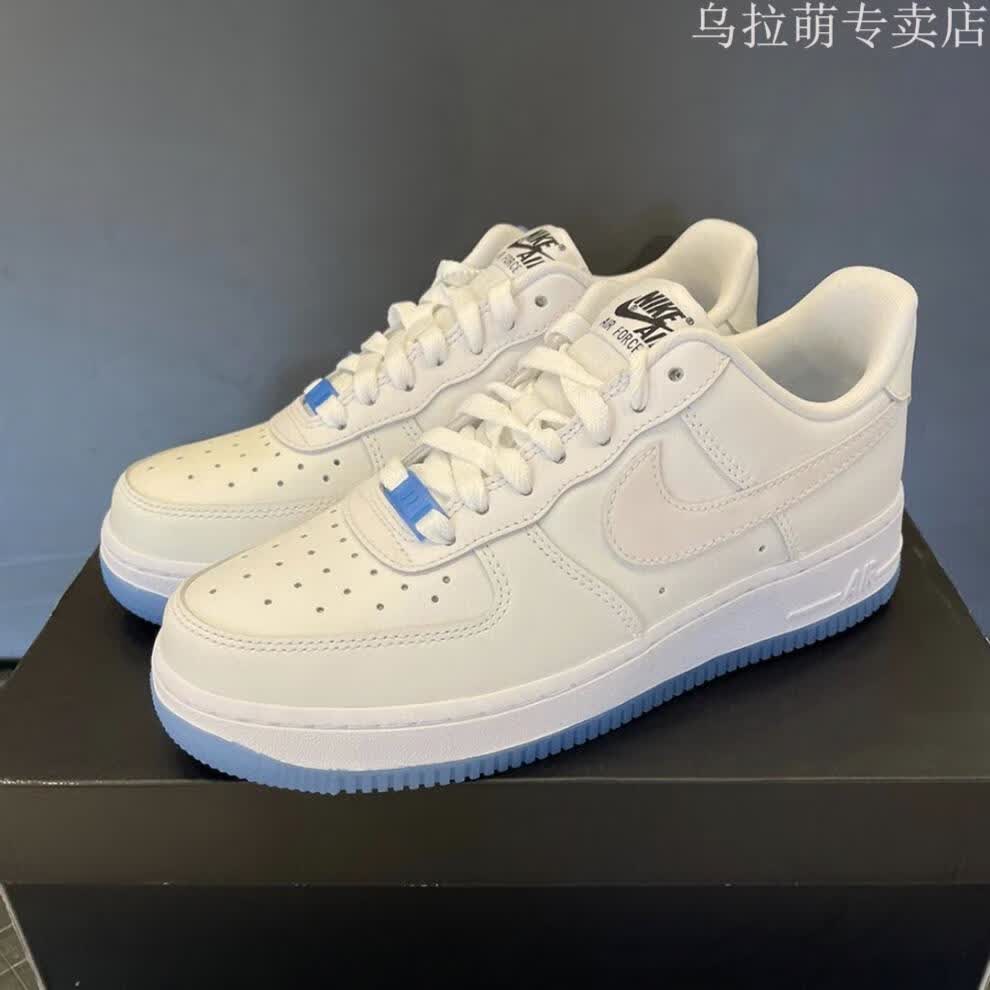 莆田纯原aj高版本新款af1空军一号热感应变色龙男女低帮运动休闲板鞋