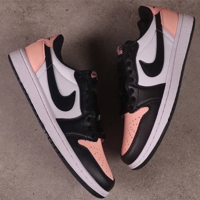 【旗舰官方店】air low og黑粉脚趾男女鞋复古低帮篮球鞋情侣鞋cz0790