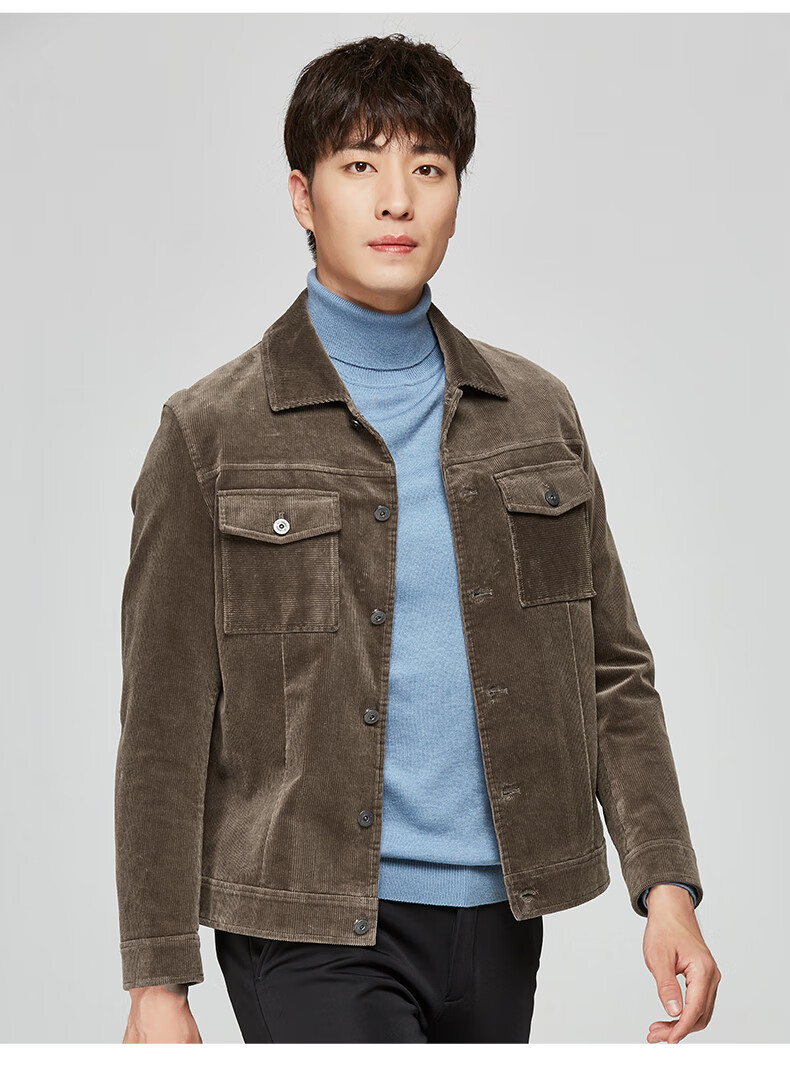 才子夹克外套男潮牌男装2020秋冬季新款韩版潮流男士秋装上衣工装