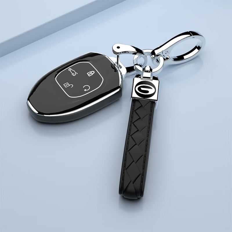 2022款广汽传祺gs8钥匙套男第二代传祺影豹2代汽车钥匙包壳扣车侦探