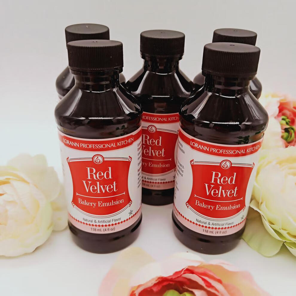 5折美国红丝绒蛋糕色素洛安红丝绒精华液lorannredvelvet118g118ml年