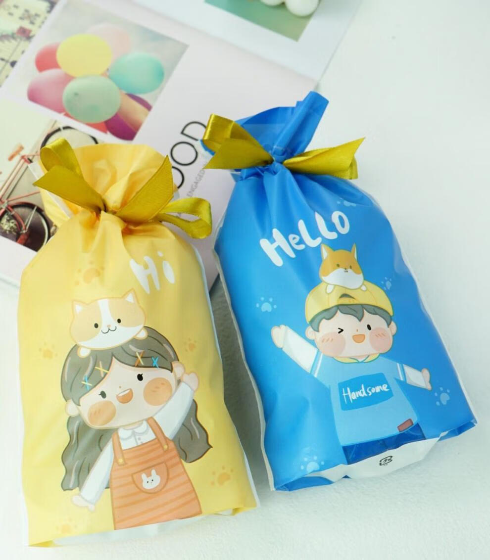 小包装袋糖果儿童节可爱布袋零食礼品袋幼儿园生日周岁送小朋友糖果小