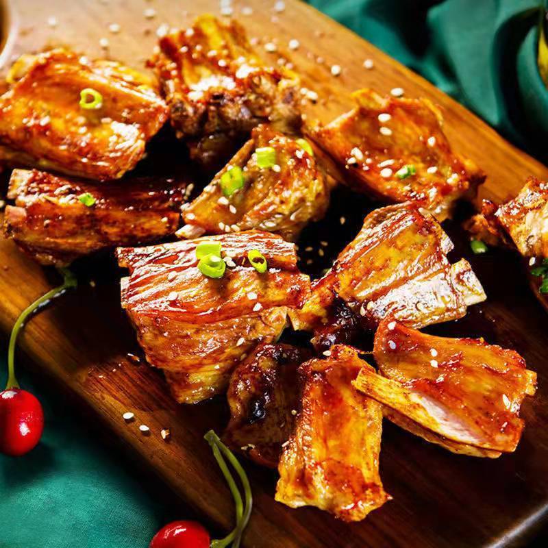 新鲜羊排尖肋排羊小排冷冻羊排块羊排尖羊排批发 新鲜羊排尖2斤【图片