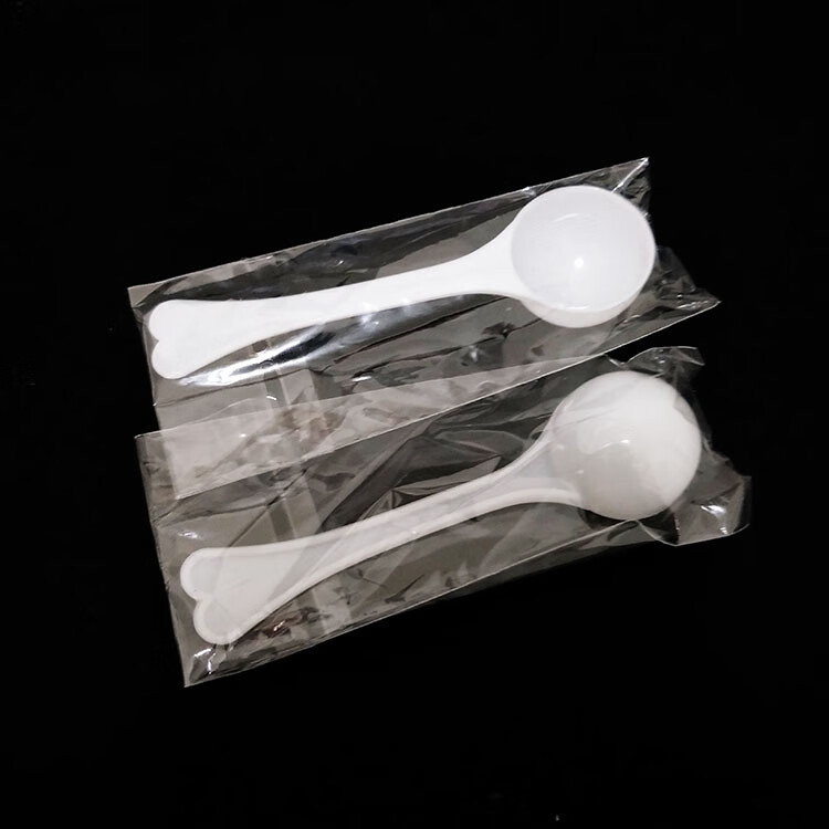 菲隆3克勺子三七粉专用勺粉末塑料小量勺pp三克定量勺3g限量勺粉剂勺3
