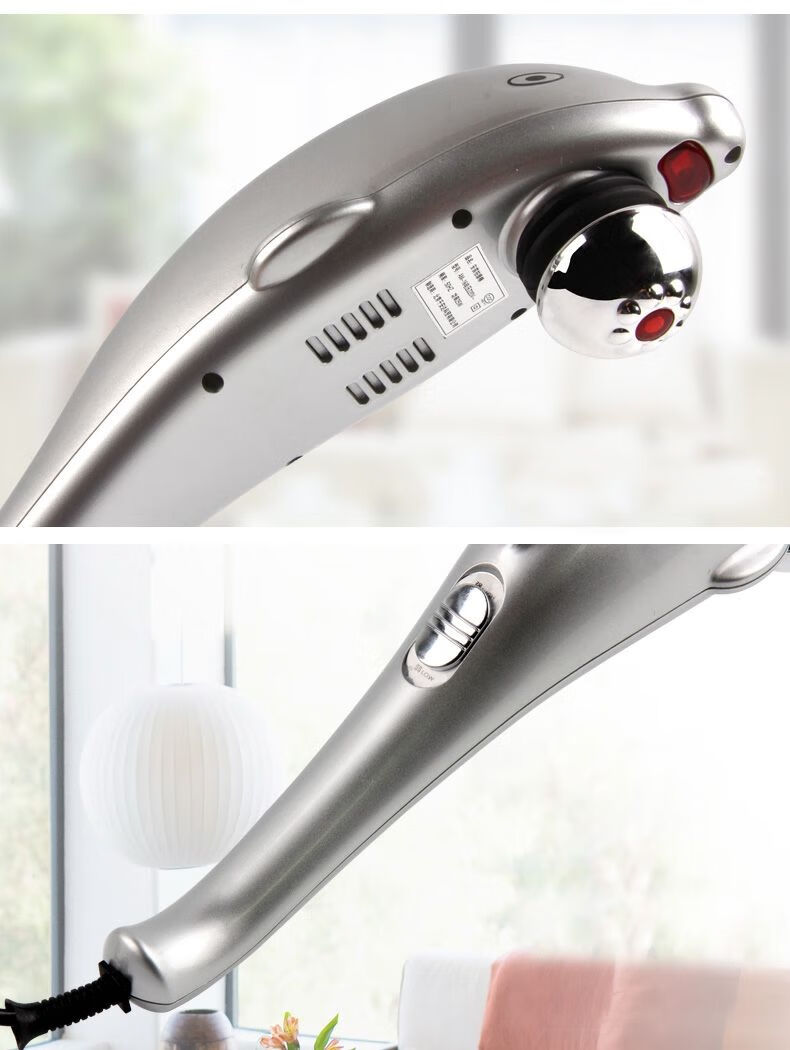 官方旗舰安笛家用按摩棒捶按摩器肩部腰背腿颈部多功能海豚按摩器震动