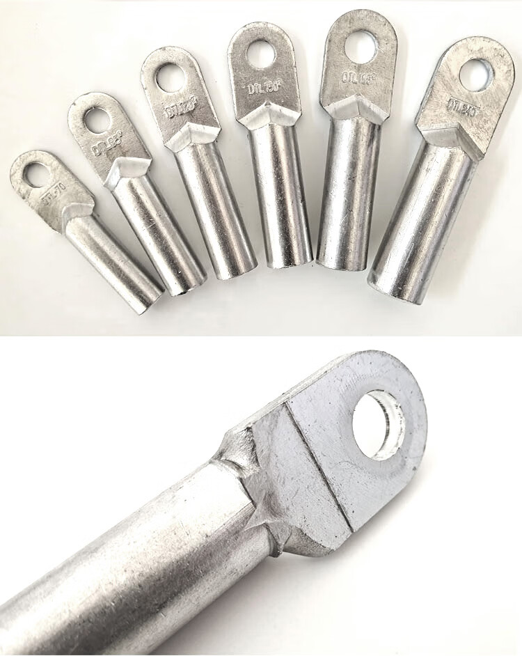 钎焊铜铝接线端子dtlq-16-300mm线鼻子皮子线耳电力金具 16-300【图片