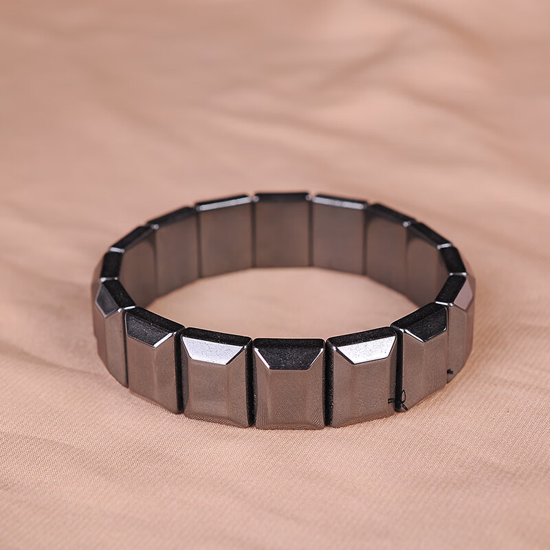 太赫兹天然磁石手串男女情侣融冰能量手链送父母 单排【图片 价格