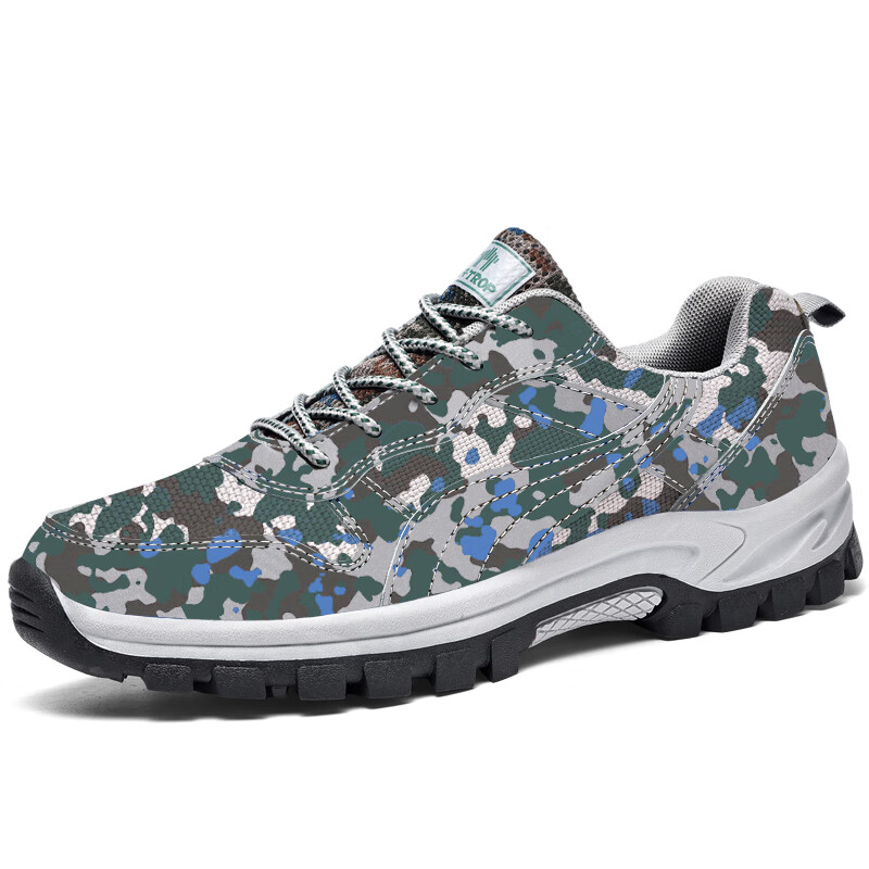 2022新款多威训练军训迷彩鞋多威跑步鞋官网训练防滑运动胶鞋新式07ab