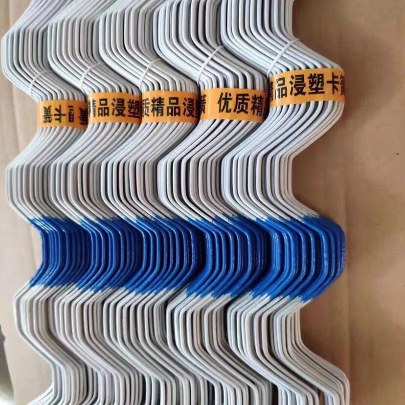 温室大棚配件高强度北京卡簧卡槽压膜槽卡丝压膜簧卡膜弹簧压簧包塑