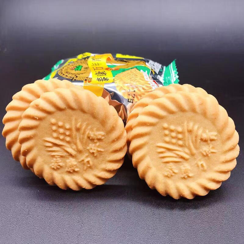 老上海味道万年青饼干葱油原味1000克约36包aa泰康万年青葱油味1000克