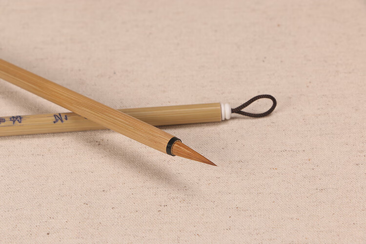 青云北尾狼毫小楷毛笔行草书法练习抄佛经绘国画工笔勾线硬毫笔金水月