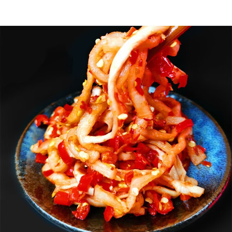 湖南麻辣萝卜干脆辣咸菜腌制萝卜条干农家自制香辣400g2坛