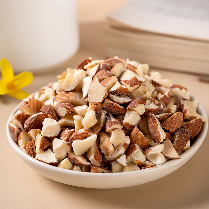 精选特产碧根果仁碎仁零食坚果炒货3罐大颗粒碧根果碎仁200克x3罐