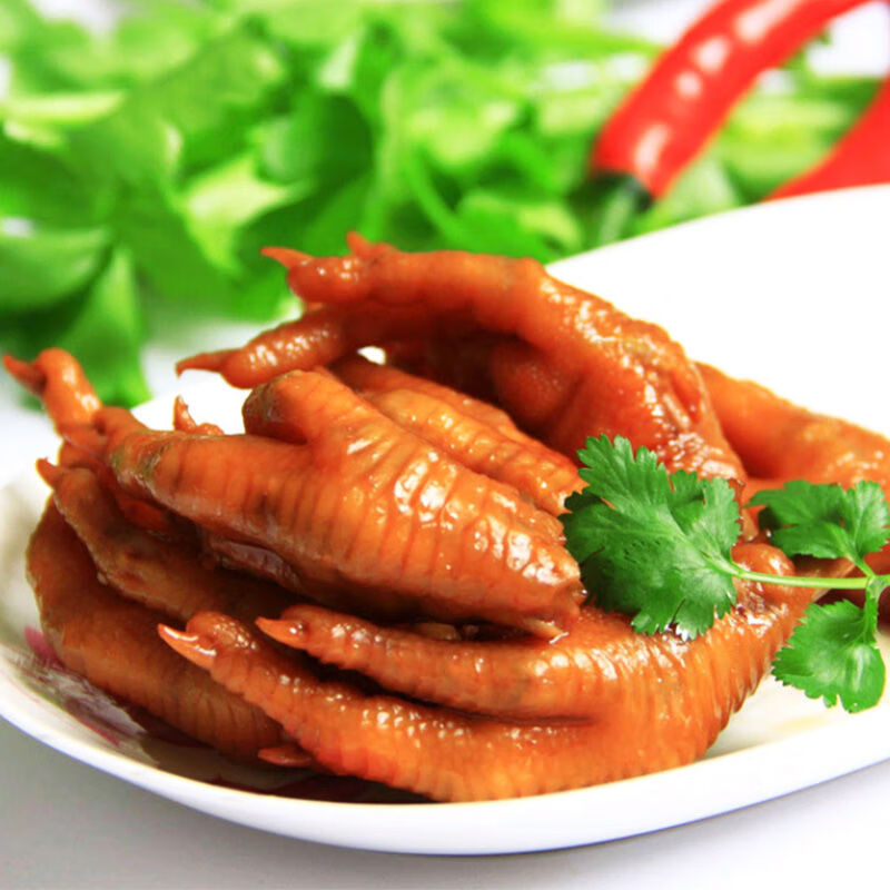 新鲜鸡爪4斤装冷冻鸡脚生鲜鸡肉凤爪非酸辣生鲜鸡爪 生短爪4斤【图片