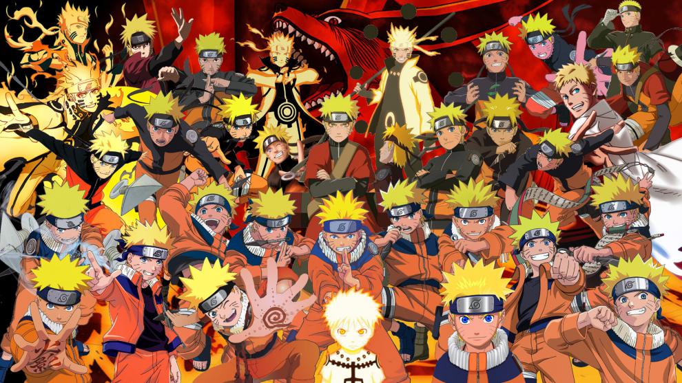 生日礼物火影忍者全家福拼图1000片成人木质海贼王卡通动漫平图玩具