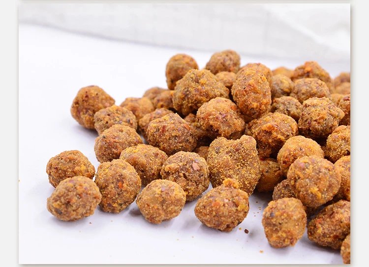 重庆特产怪味花生150g*4袋正宗零食小吃麻辣花生米怪味豆炒货 咖喱味