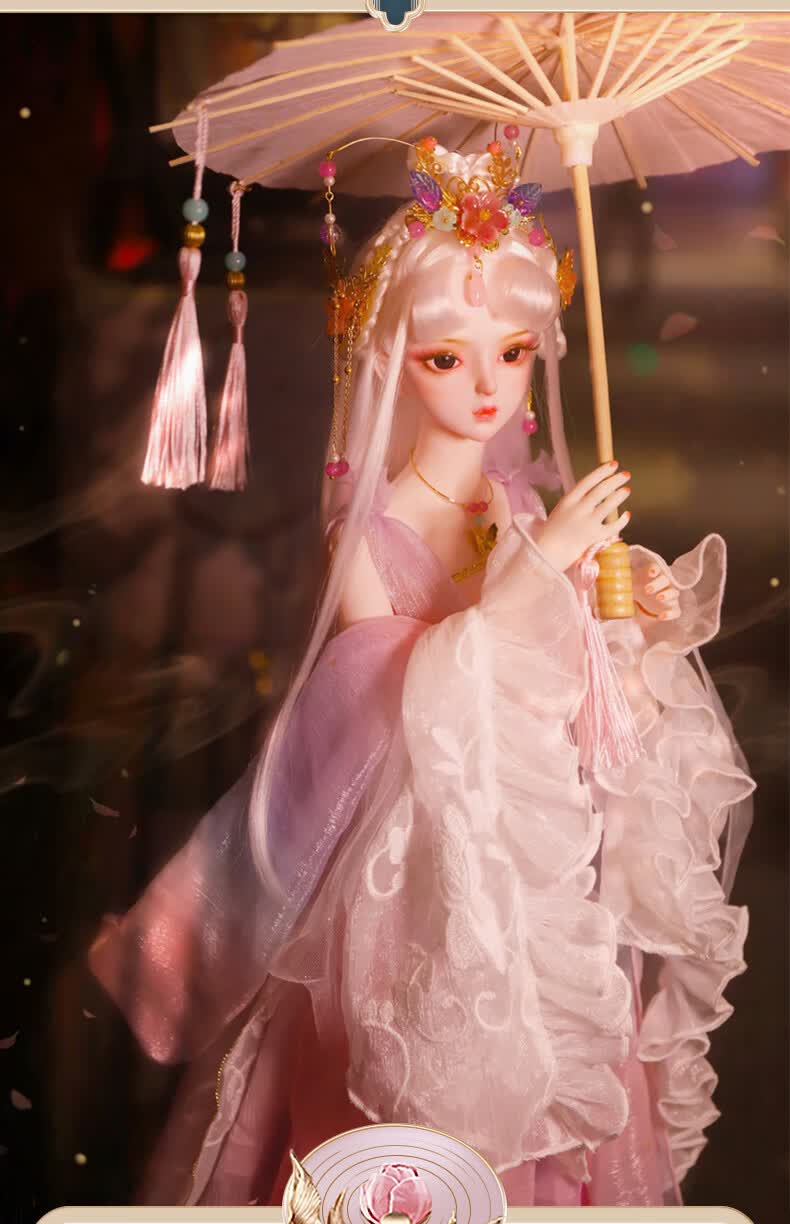 古代彤乐芭比娃娃套装古装三国孙尚香大号60厘米公主玩具女孩 (风姿