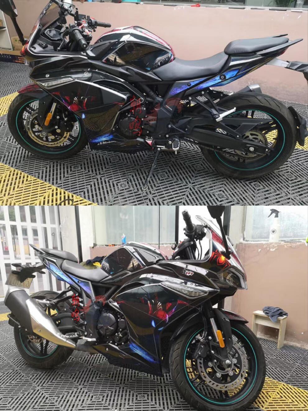 无极300rr版画隆鑫500r 300rr 250rr贴纸改装配件全车贴花个性贴膜