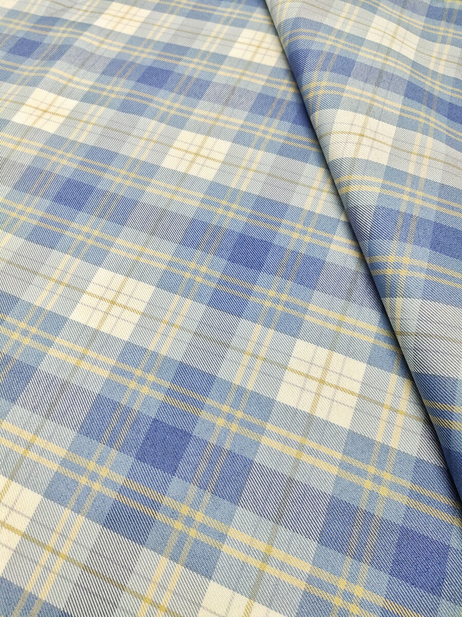 流龙园jk布料硬挺厚实diy手工娃衣百褶裙外套英伦桌布面料 芋泥蛋糕