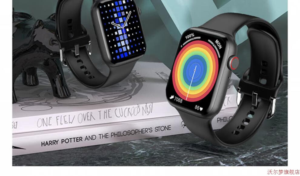 苹果智能手表同款s7智能手表dt100promax运动防水定位蓝牙通话运动