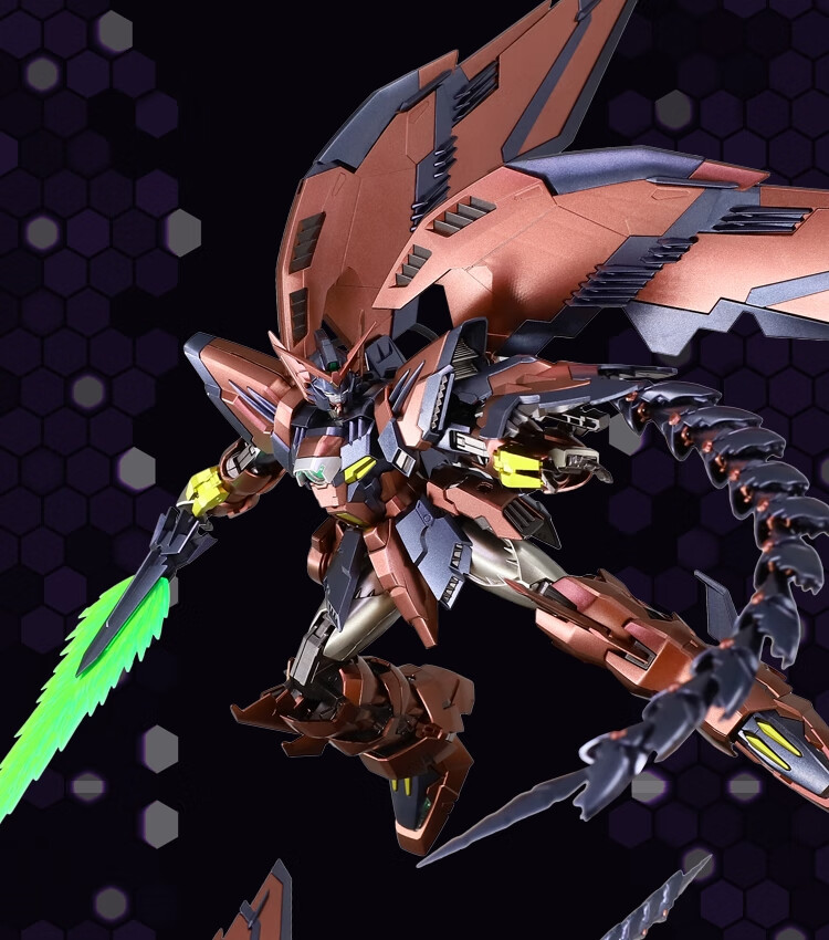 bandai万代金属着色mg1/100魔鬼拼装模型 epyon ew艾比安恶魔高达