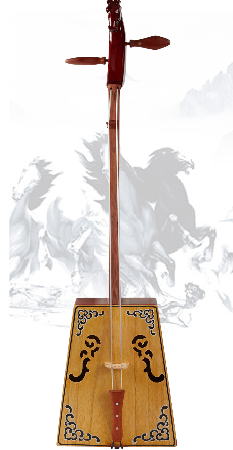 竹林丰马头琴内蒙古民族乐器儿童成人初学者厂家直销马头琴弦 成人