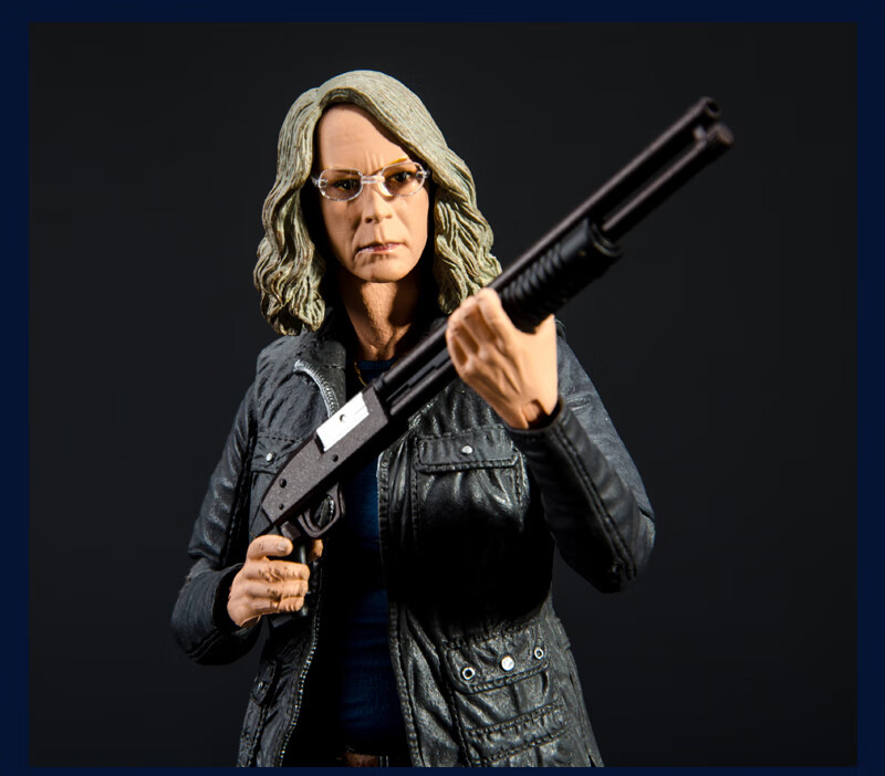 月光光心慌慌杀人狂迈克尔黎明杀机可动人偶模型摆件neca60684劳丽