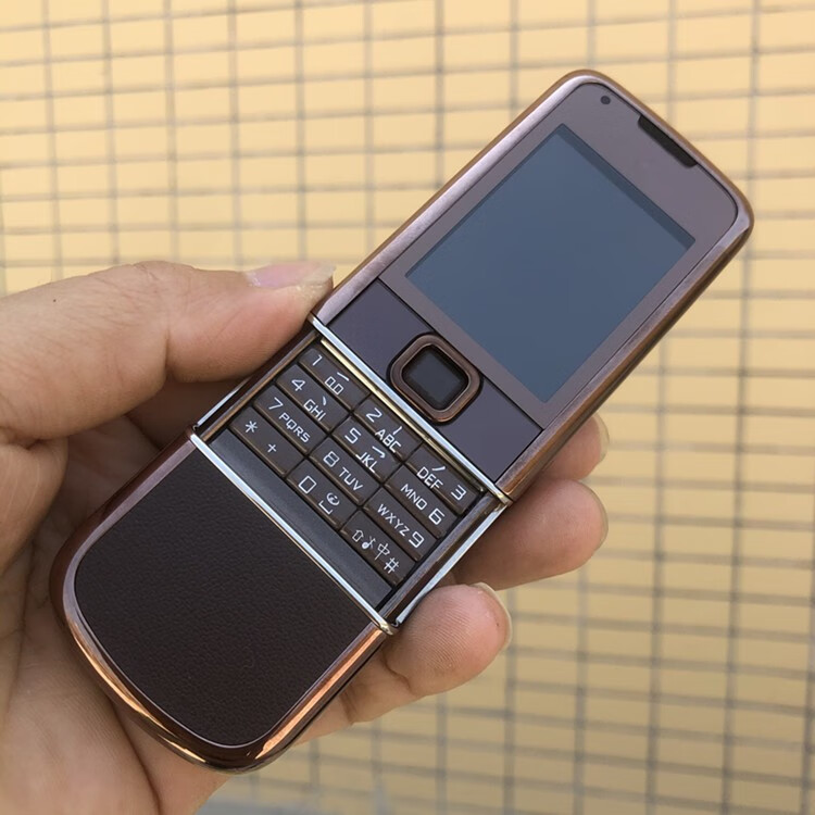 诺基亚8800a金属经典滑盖手机收藏老款黄金版不绣钢手机适用电池电池