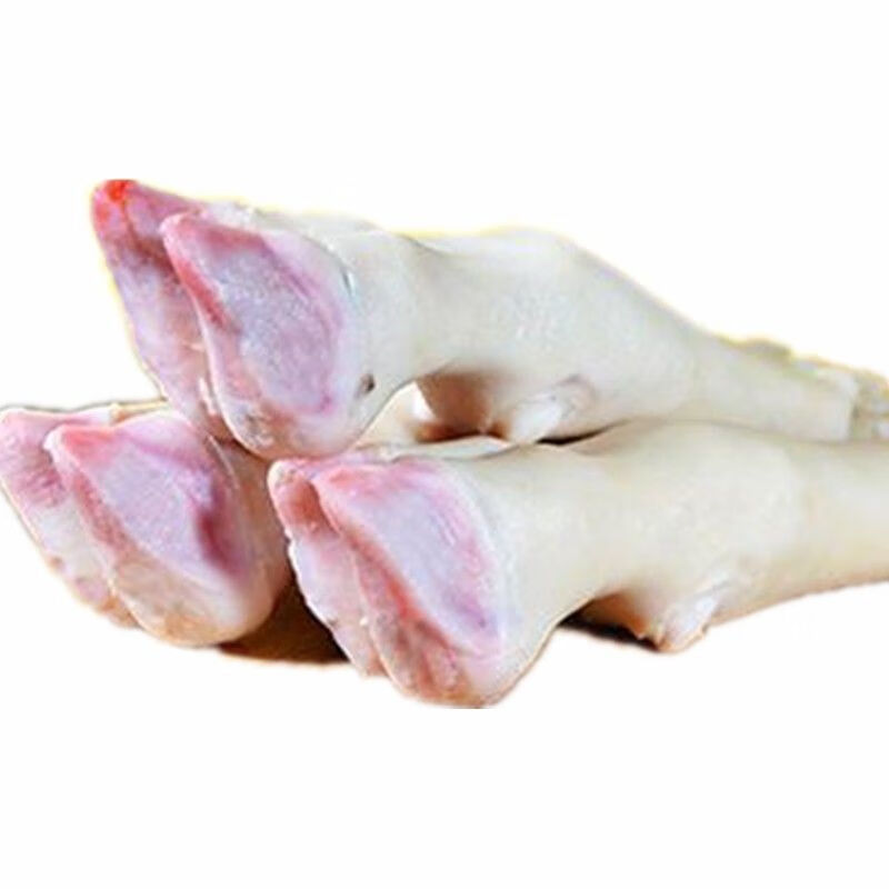 新鲜现杀羊蹄农家羔羊蹄山羊蹄绵羊蹄诺斯食美羊蹄净重2斤装囎料包