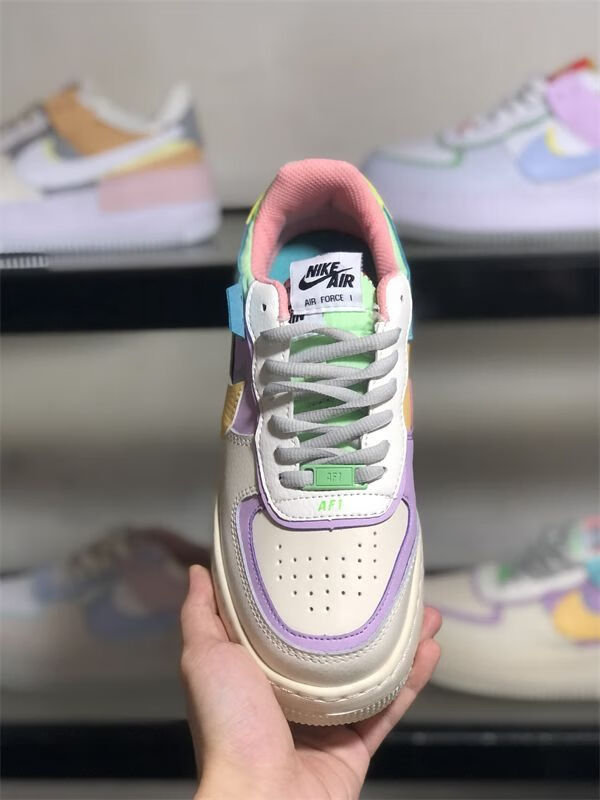 【旗舰官方】aj女鞋af1 空军一号女休闲低帮鞋马卡龙糖果经典小白鞋