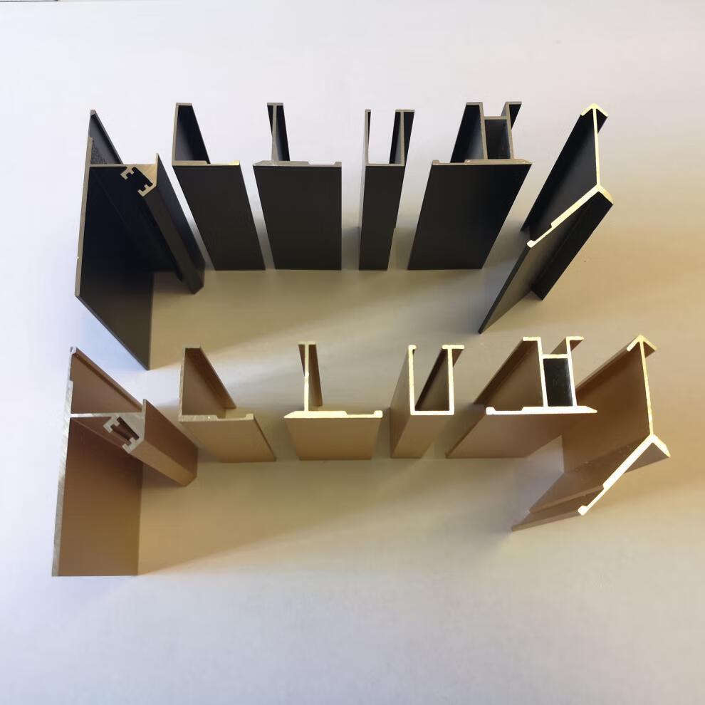 18厘护墙板收口线铝型材包边卡条装饰条压边条工字铝合金踢脚线下单