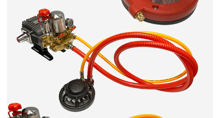 搅拌器农用打药机肥料药水搅药器三缸柱塞泵过滤网混肥机器6号