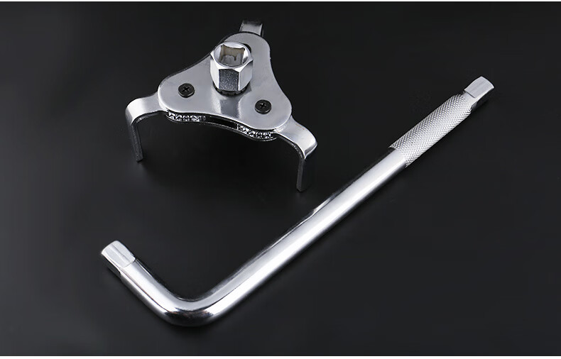 汽车机油滤芯滤清器扳手拆滤扁三爪式圆三爪扳手机油格拆卸工具 扁三