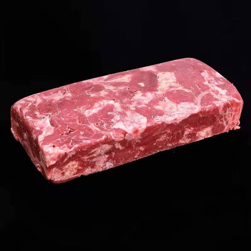 迈啃吱maikenzhi新鲜肥牛砖涮火锅食材牛肉批发调理肥牛卷整块雪花715