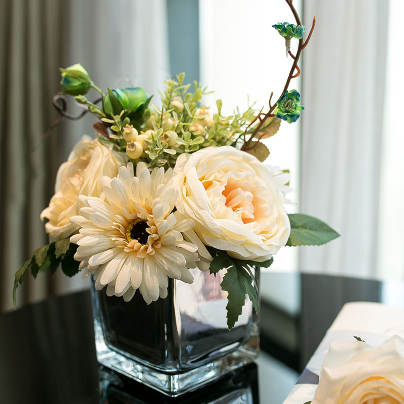 卫生间摆件全屋展厅卫生间洗手台花艺家居样板房卫浴洗漱装饰品摆件