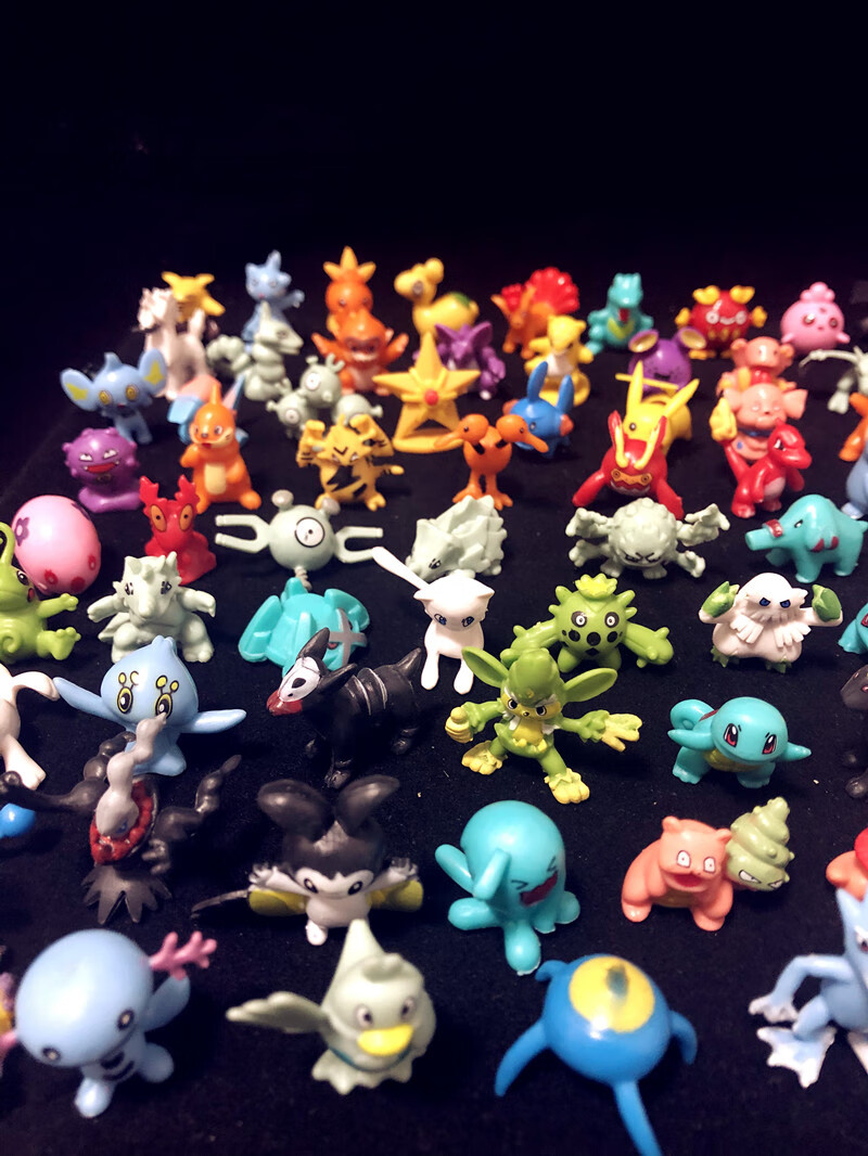 神奇宠物小精灵球图鉴宝可梦口袋妖怪小公仔摆件玩具盲盒手办 144款