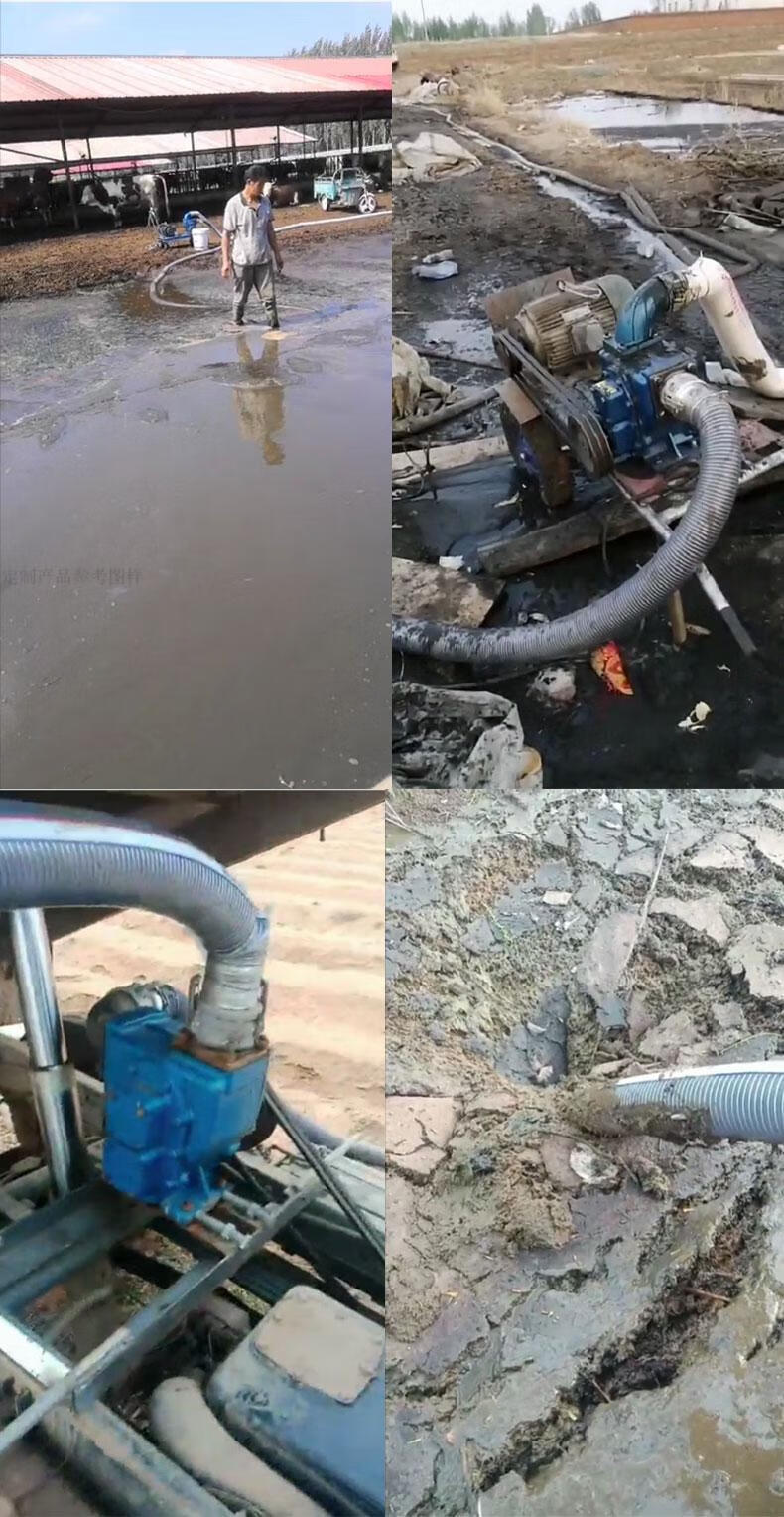 强力抽粪泵养殖场吸猪粪机家用化粪池自吸式排污泥浆水泵 所有泵头都