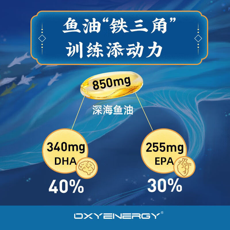 【诺特兰德】鱼油凝胶糖果氧气能量深海多烯鱼油增强记忆身体加油 2
