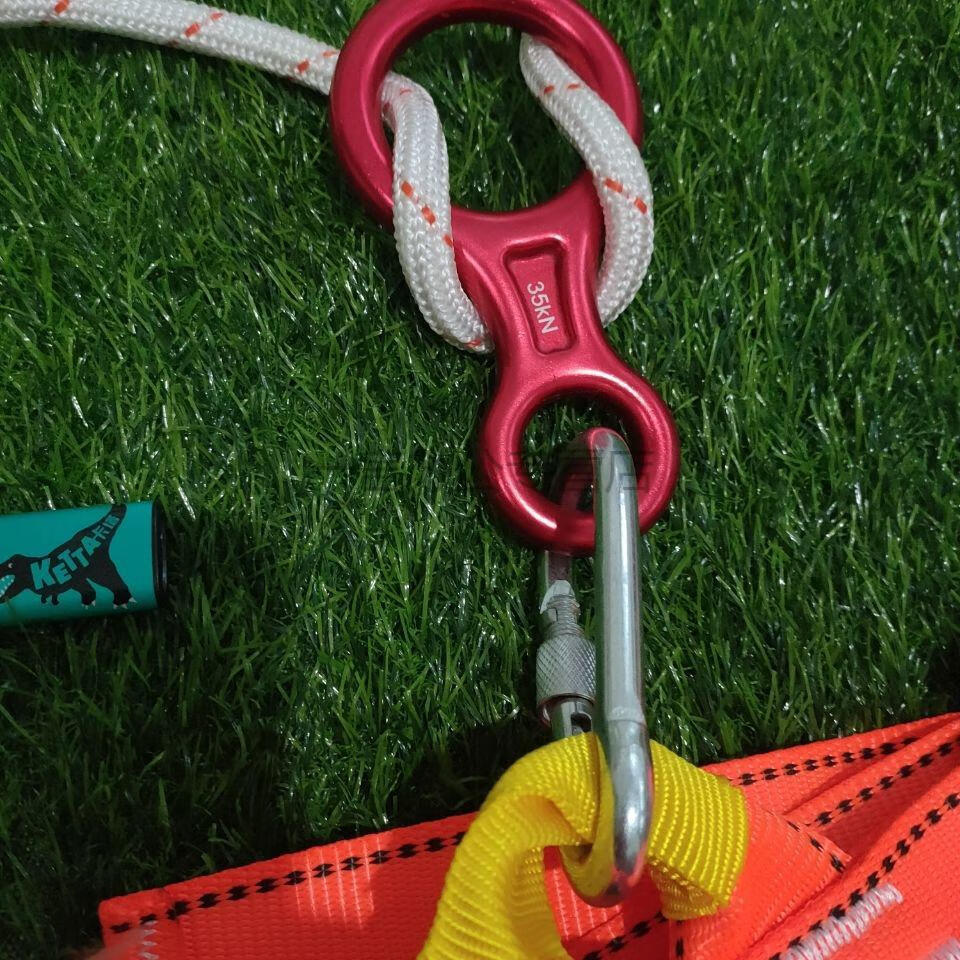 迦南歌基逃生绳缓降器钢丝芯应急逃生绳消防安全保险绳防火灾救援救生