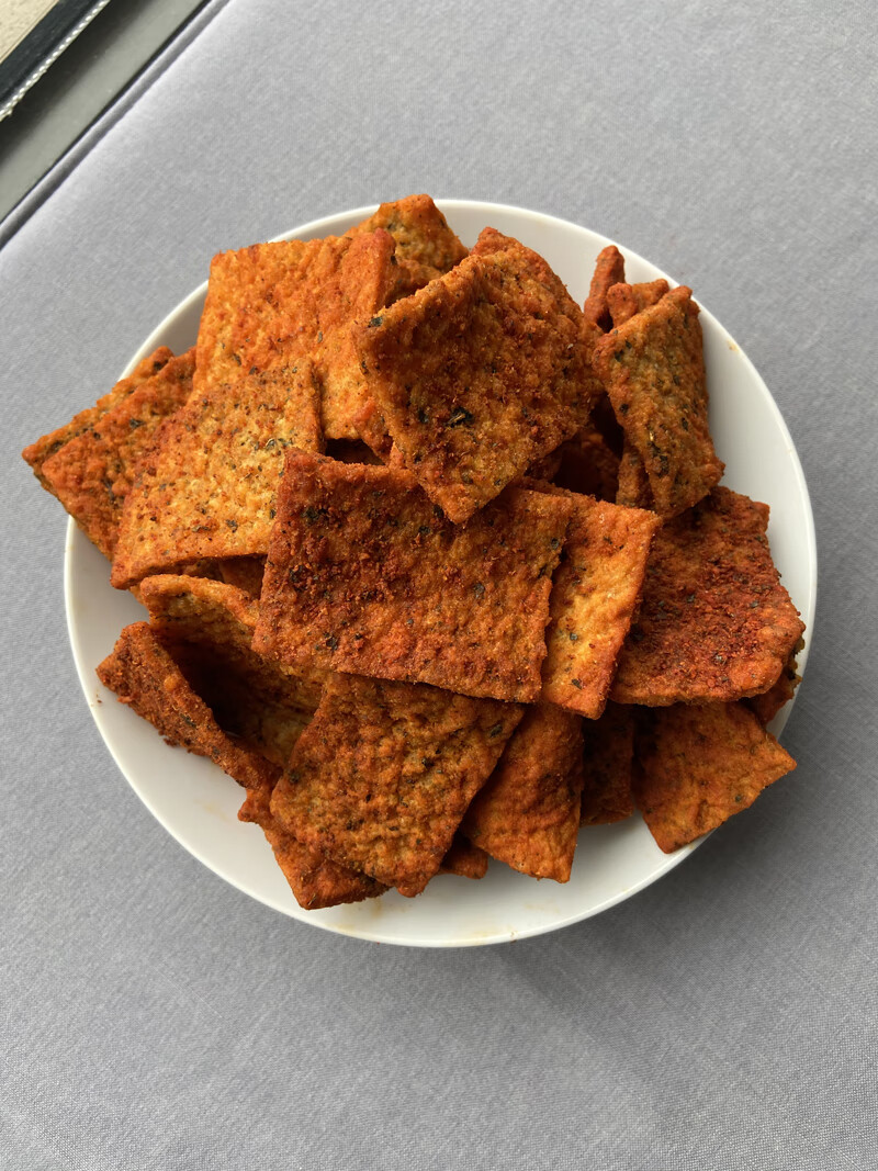 陕西特产卓宝家手工花椒锅巴5袋五香麻辣味爆辣传统膨化零食品散 加麻