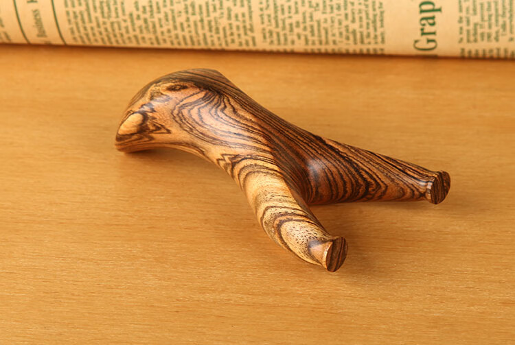 精准专业弹弓成人竞技弹弓枪眼镜蛇弹弓实木质沙漠铁虎斑檀手工制成人