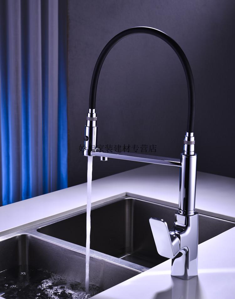 当代水龙头德国当代卫浴高端全铜冷热带纯净水旋转菜盆三合一直饮厨房