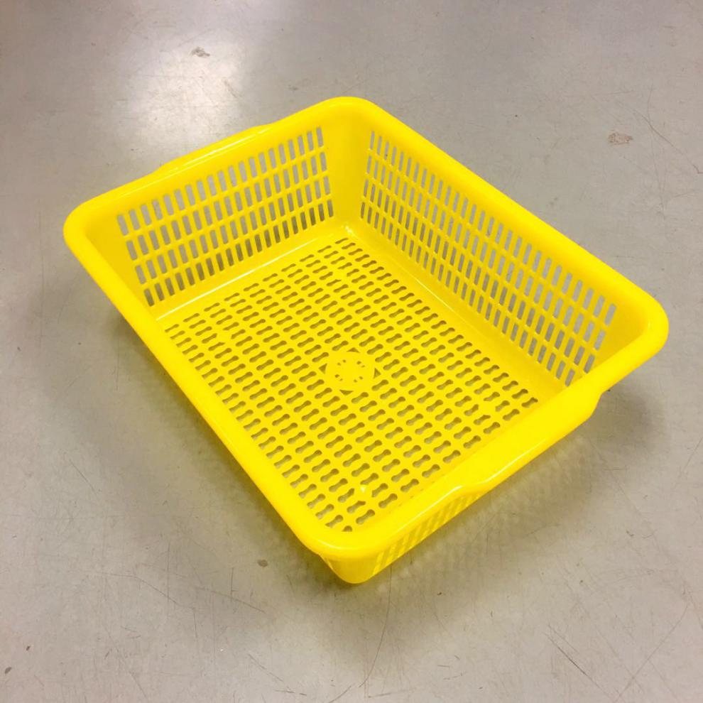 画尚halsanr加厚厨房洗菜篮蔬菜彩色塑料篮子配货框子长方形周转框