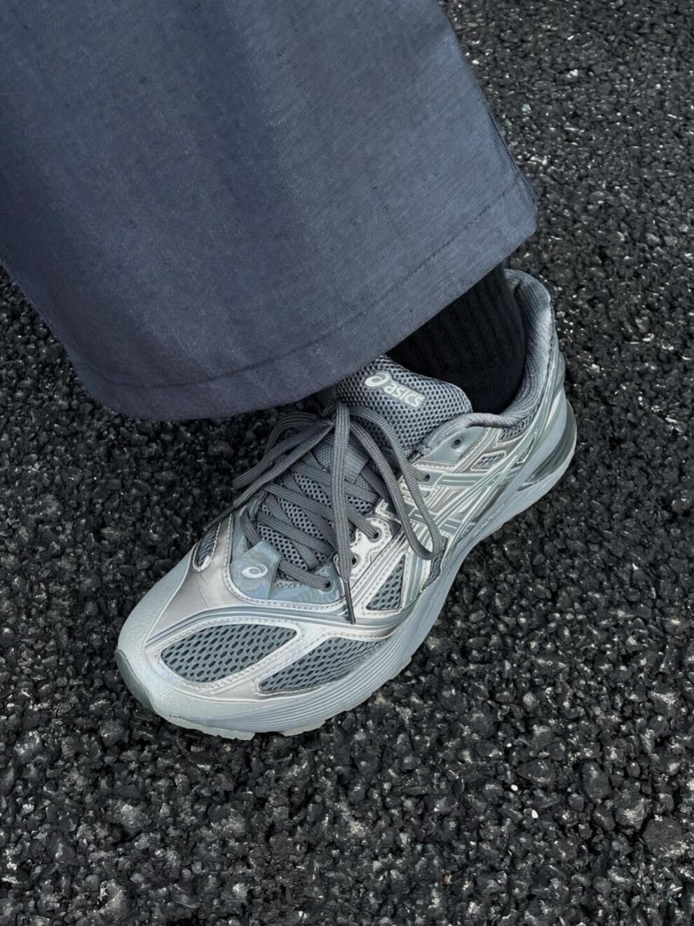 【官方旗舰】kiko鞋kiko kostadinov gel-korika 联名复古跑鞋银色