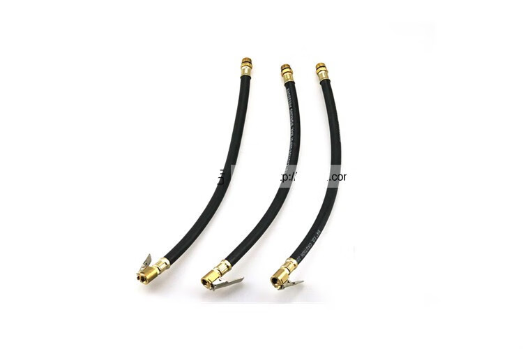 汽车打气嘴接头气压表胎压表管配件轮胎充气管充气头胎压计延长管胎压