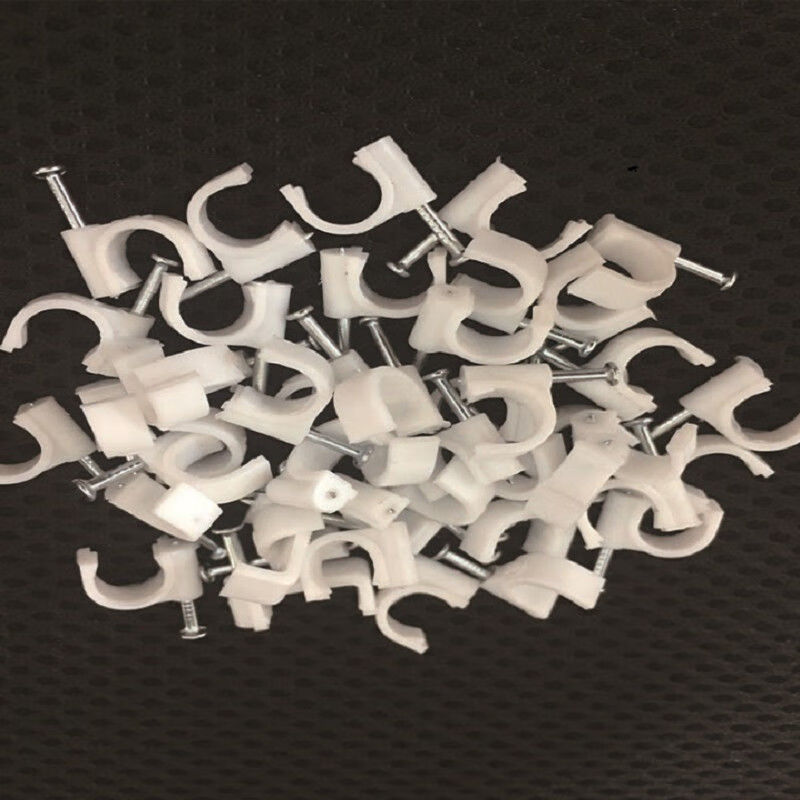 电线卡子网线钉钢钉线卡电缆线固定钉卡光纤卡光缆线卡马钉管卡 圆