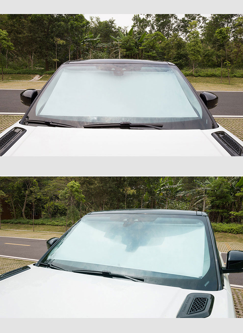 汽车遮阳帘自动窗帘私密防晒板遮光隔热布神器前挡风玻璃磁吸车用纳米